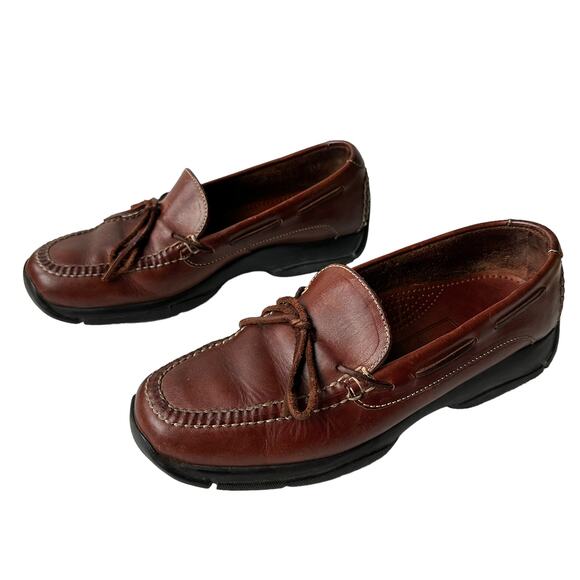 Cole Haan Loafers Brown Leather Driving Shoes Moccasins Slip On Men's Size 9.5M - Picture 3 of 11
